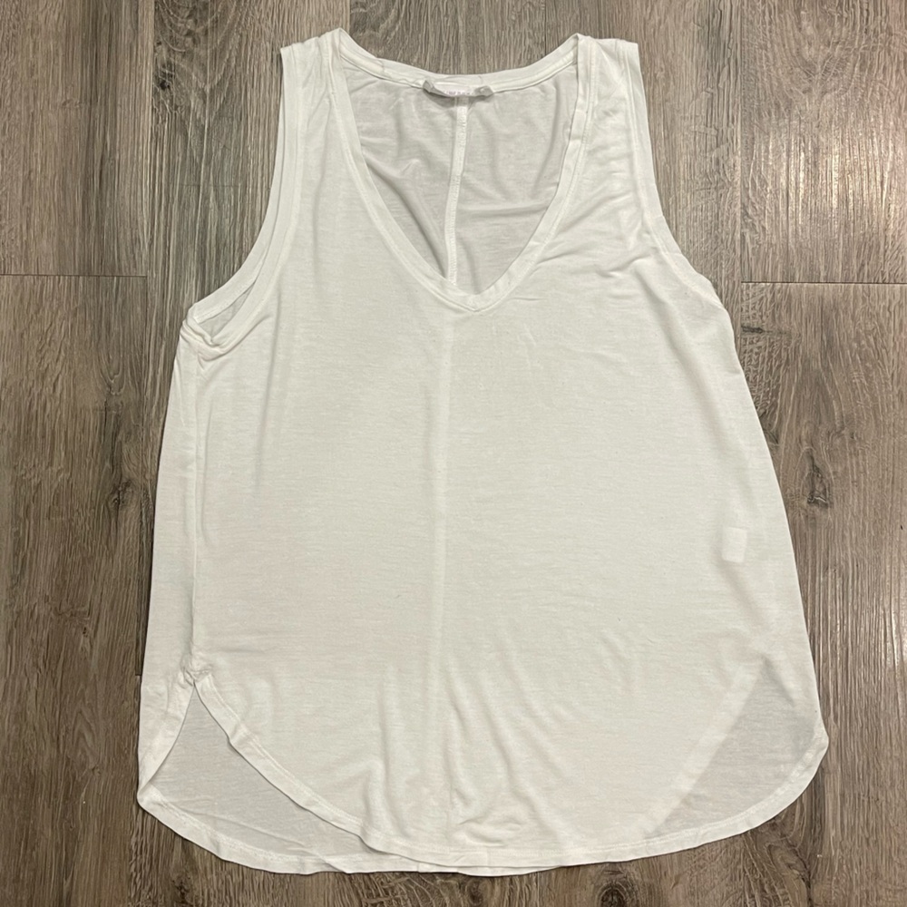 Double Zero I Have To Go Be Awesome V-Neck Tank - Size Medium